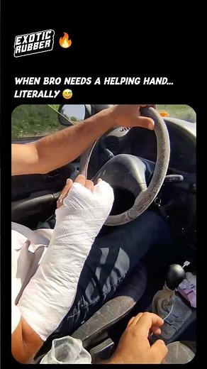 When bro needs a helping hand