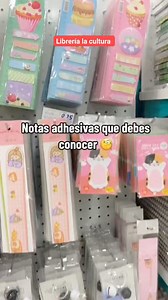 Notas adhesivas que debes conocer 😳 #notastransparentes #notasadhesivas #papeleria #utilesescolares #utiles | Libreria la cultura