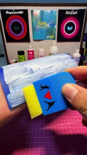 Masterclass🤯Table-tennis bat making #shorts #diycrafts #tabletennis #pingpong