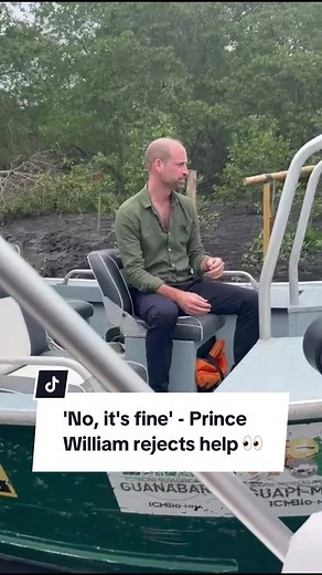 Prince William Plants Mangroves near Paquetá Island