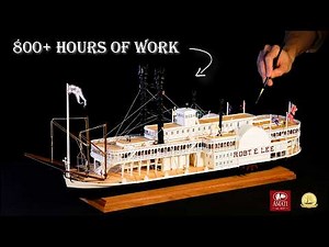 The MOST Challenging (and Rewarding) Ship Model I’ve Ever Built | Amati Robert E. Lee 1:150