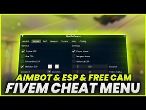 FIVEM MOD MENU EXTERNAL | ESP VISUALS FOV + AIMBOT | DOWNLOAD FREE/GRATUITO ⭐