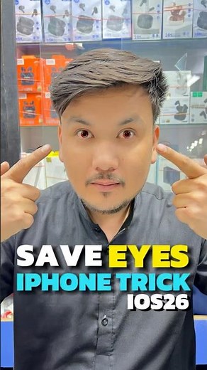 How To ON Iphone Eye Protection Setting 😱 #shortvideo