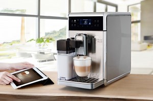 Brew a customized cup of coffee from your iPad with Philips' limited edition espresso machine