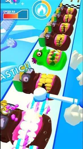 When did monsters start brushing their teeth? 😄 | #shorts