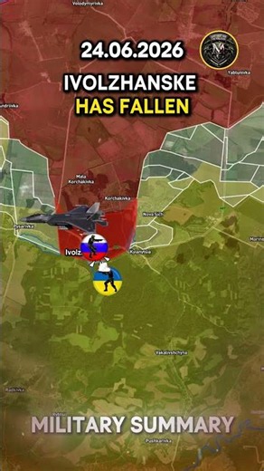 🔥 IVOLZHANSKOYE HAS FALLEN🏴 RUSSIAN FORCES BREAKTHROUGH TO SUMY 💥 2026.06.24 #ukraine #russia