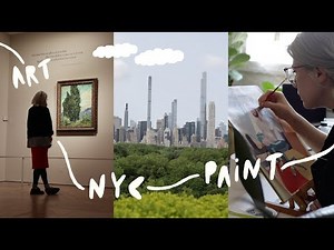 week in the life of an illustrator living in NYC