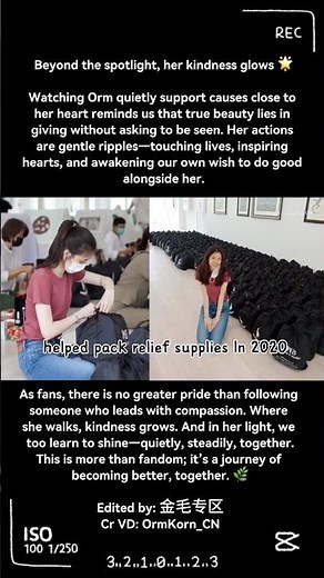 Beautiful inside and out, Orm is someone so special and such a kind light in this world🤍🥰#lingorm