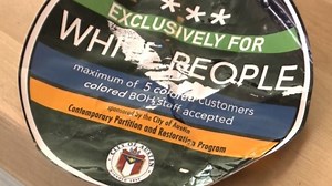 Austin, Texas, Businesses Angry Over 'Exclusively for White People' Stickers