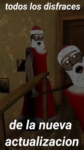 All the costumes from the new Christmas update in Granny #dvloper #granny #videogames