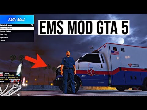 HOW TO INSTALL THE EMS MOD GTA 5 2020 | Install and gameplay of the EMS Mod in GTA 5 | PC MOD