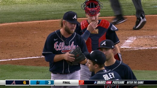 A.J. Minter seals the save