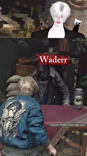 DADDY MERCHANT IN RE4👨 RESIDENT EVIL 4 HELLO STRANGER #residentevil4remake #rexyndromes_