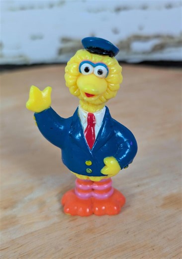 Vintage Big Bird Figure 1980s Jim Henson Production – Sesame Street Collectible Toy – Retro 80s Muppet Figurine - Etsy