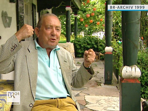 Schauspieler und Pumuckl-Stimme Hans Clarin wäre heute 90 Jahre alt geworden. In unserer #BR24Zeitreise erzählt er, wie er zusammen mit Gustl Bayrhammer (als Meister Eder) den Pumuckl synchronisierte. | BR24