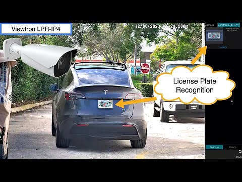 Automatic License Plate Recognition Camera