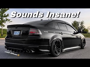 Acura TL Type S POV Drive & Diffuser Install!