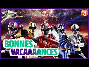 Bonnes vacances avec Power Rangers !