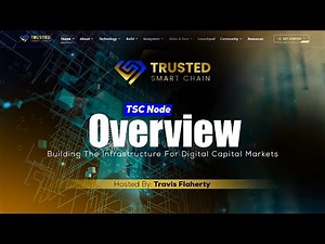 Trusted Smart Chain Node Overview | Building The Infrastructure For Digital Capital Markets