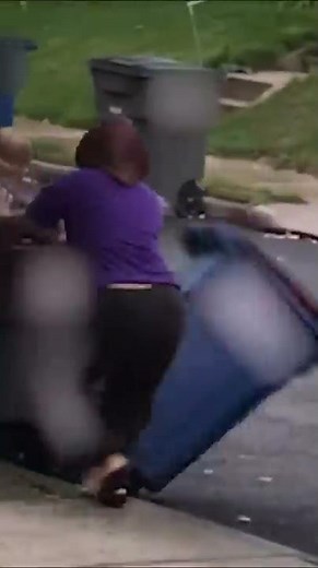 Neighbors' MESSY FIGHT Over Trash Can Placement | Neighborhood Wars #shorts