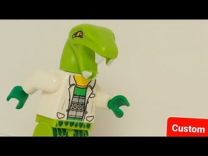Custom Lego Marvel : The Lizard