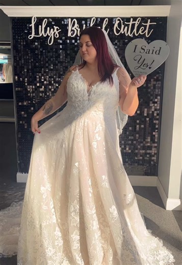 Sorry, we’re kinda busy helping brides find their perfect dress! 🤍 #fyp #bridetok #bridaltiktok #bridalshop #weddingdress