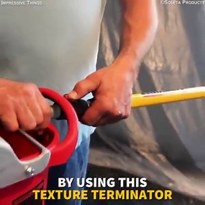 Get rid of popcorn ceilings using this device. Available here: https://amzn.to/2Sltmc3 | Cool Gadgets Concept