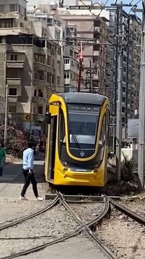 Iconic History | Amazing old rail track switch along the Alexandria tram lines