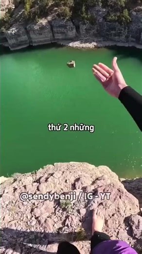 How to Avoid Danger When Jumping into Water #shorts