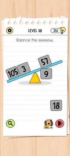 🧠 Brain Test All Star Level 38 Walkthrough | Balance the Seesaw ⚖️🎢 | Full Solution & Guide