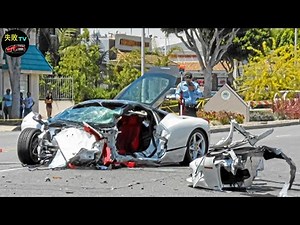 【スーパーカー 事故】カメラが捉えた！被害が壮大で高額な大失敗の決定的瞬間!【47】