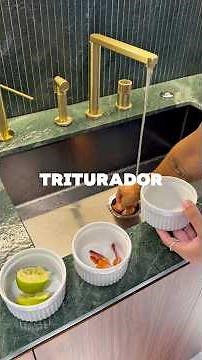 TRITURADOR 😱 modelo: Evolution 100 da Insinkerator #Insinkerator #Cozinha #obra #Casa #arquitetura