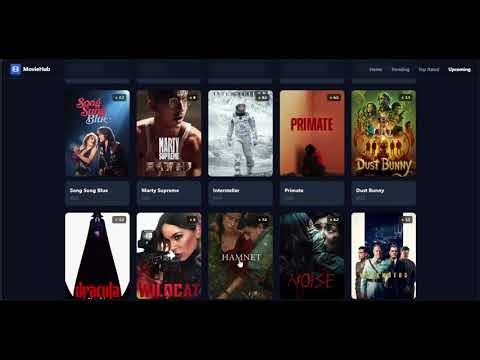 🎥 Build a Professional Movie Discovery App with React & TMDB API (Netflix/IMDb Clone)