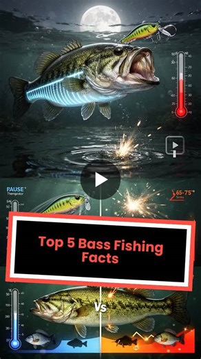#bassfishing #bassfacts #largemouthbass #smallmouthbass #lateralline #murkywaterfishing #swimbaitfishing #bigbassbaits #watertemperaturetips #coldwaterbass #warmwaterbite #slowretrieve… | Ivans Matjusenko