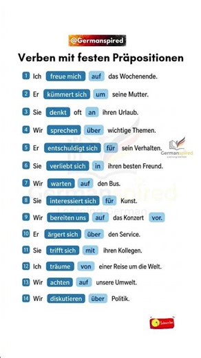 Learn German: Reflexive Verbs & Fixed Prepositions