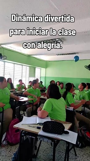 Dinámica divertida para iniciar las clases