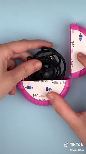 Easy Storage Hack to Keep Headphones Tangle-Free