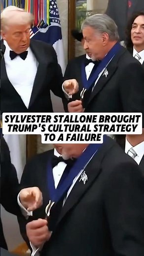 Sylvester Stallone brought Trump’s cultural strategy to a failure. #shorts#celebrity#trump
