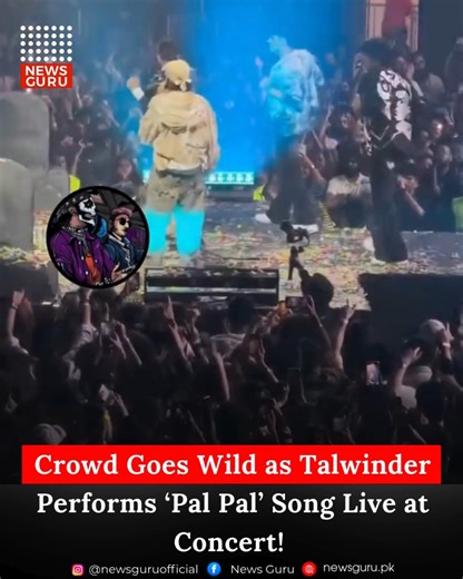 The crowd went into a frenzy as Talwinder delivered an electrifying performance of his hit song “Pal Pal” at the concert. Fans sang along, cheered loudly, and matched his high energy, making the moment truly unforgettable. His commanding vocals and dynamic stage presence made it the highlight of the night, leaving everyone buzzing with excitement. DM FOR CREDITS/REMOVAL NO COPYRIGHT INFRINGEMENT IS INTENDED #NewsGuru #Talwinder #PalPal #ConcertVibes #UnforgettableMoment #FanFrenzy #MusicNight | 