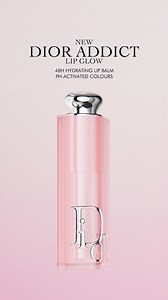 NEW DIOR ADDICT LIP GLOW​ The iconic makeup hybrid formula hydrates now for 48 hours* and smooths lips for 8 hours providing extreme comfort. Now in new cool and warm undertones to enhance the natural colour of all lips. #dioraddict ​ ​ *Instrumental test on 31 subjects. | Dior