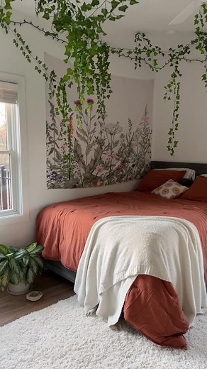 room tour #hippie #boho #naure #natureroom #plants #cozyroom #aesthetic #bohemian #bohoroom #hippieroom