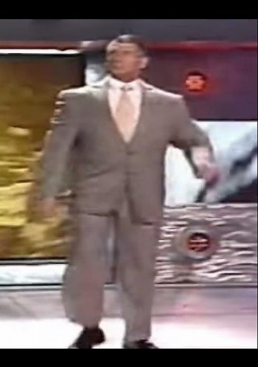 Vince McMahon billionaire strut Mcgregor walk
