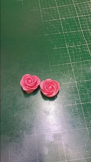How to make fondant rose flower easy way / rose cake / cake topper #fondant #rose #flowers #cake
