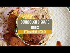 Sourdough Discard Rotis Recipe