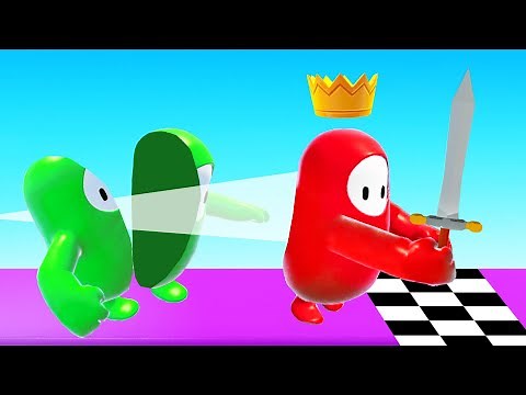 CHEATED My FIRST WIN In FALL GUYS! (crazy)