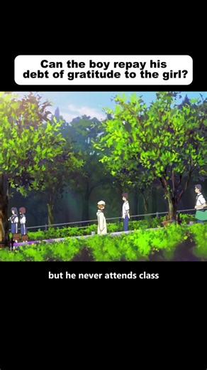 Can the boy repay his debt of gratitude to the girl?#anime #animeedit #animetiktok #animegirl #animefan