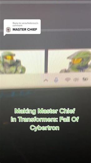 Creating Master Chief in Transformers: Fall Of Cybertron
