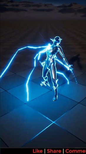 Level Up Lightning FX UE5 Niagara Tutorial | Download Files