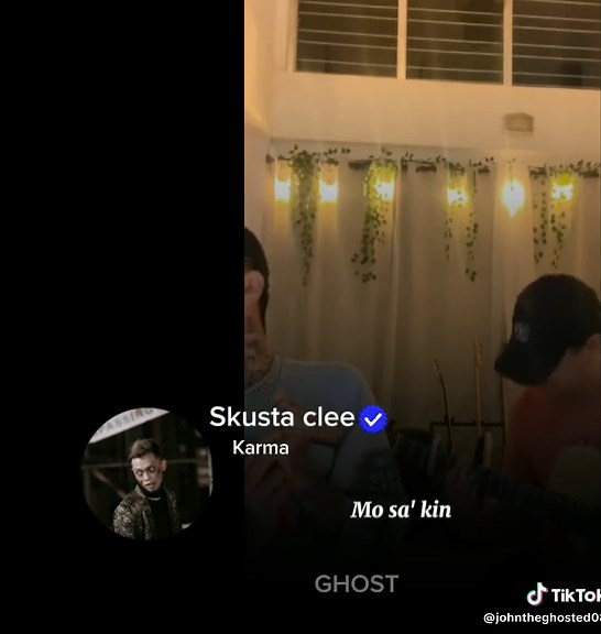 Karma -Skusta clee (accoustic version ) #lyrics #exbattalion #skustaclee #ghostmusic #skustacleesongs #4u #fypツ #foryou #accoustic
