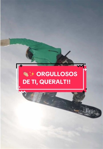 Sólo una LEYENDA como @Queralt Castellet puede llegar ¡5! Veces a una final 💚 Motivo de ORGULLO para TODOS 🙌🏼 🇪🇸 #deportesentiktok #invierno #snowboard